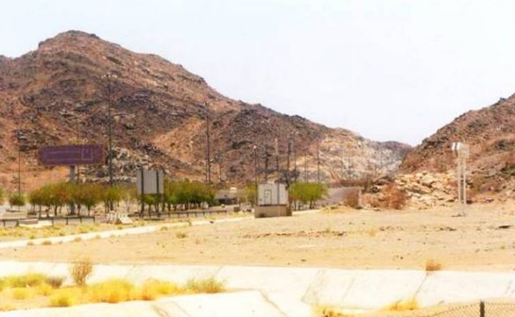 The plain of Waadi Muhassar near Mina