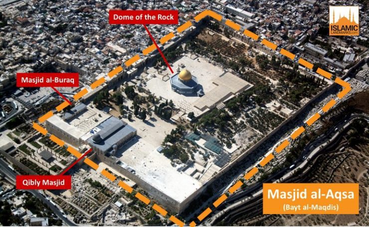 The Masjid al-Aqsa compound
