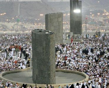 The 3 Jamarat in Mina