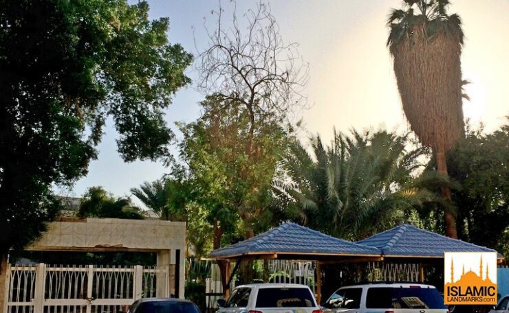 Entrance to the Saqeefah garden