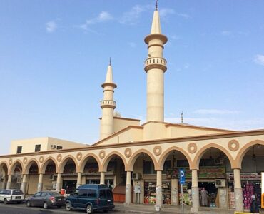 Front of Masjid Minaratain
