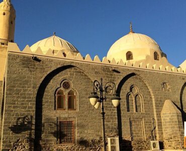 Front view of Masjid Ghamama