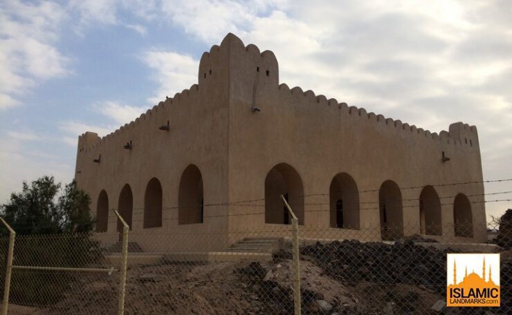 Front view of the castle of Urwah bin Zubair