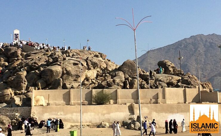 Canal of Zubaidah at the foot of Mount Arafat