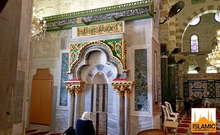 Mehrab Zakariyyah in the Qibly mosque