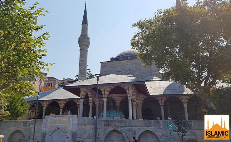 Front view of the Asian Mihrimah mosque