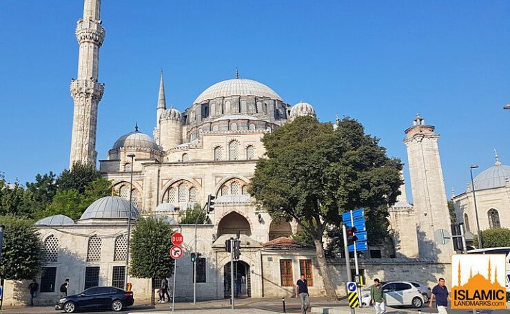 Front view of the Sehzade mosque