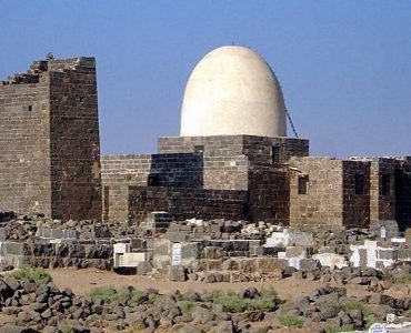 External view of the madressa of Ibn Kathir