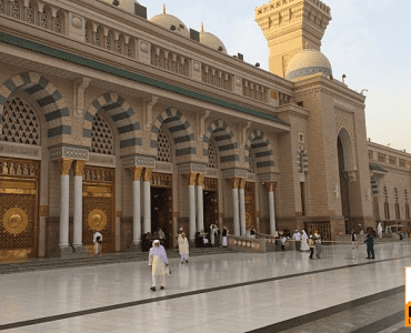 Location of the Garden of Abu Talha (رضي الله عنه)