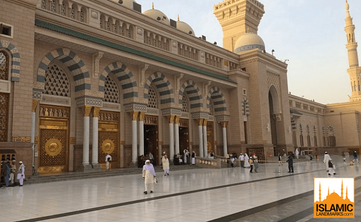 Location of the Garden of Abu Talha (رضي الله عنه)