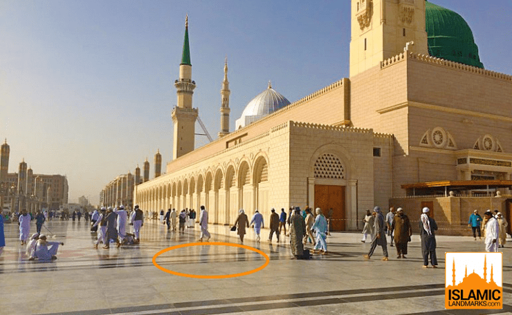 Location of the House of Abu Ayyub Ansari (رضي الله عنه)