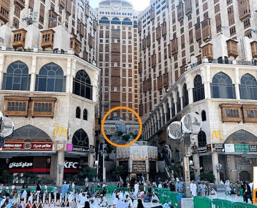 Location of the House of Abu Bakr (رضي الله عنه)