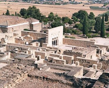 Aerial view of Medina Azahara