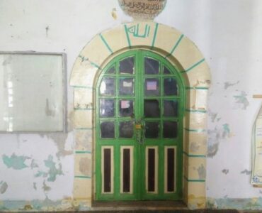 The door leading to the tomb of Prophet Lut (عليه السلام)