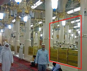 House of Abu Bakr (رضي الله عنه) within Masjid-e-Nabwi