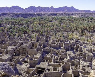 Khaybar deserted houses
