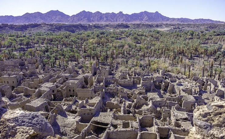 Khaybar deserted houses