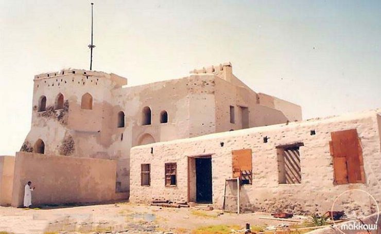 Inside the Ajyad Fortress enclosure