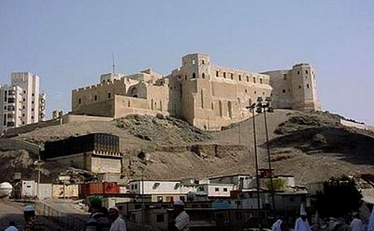 The Ajyad Fortress on top of Bulbul Hill